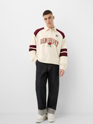 Felpa di Bershka in beige