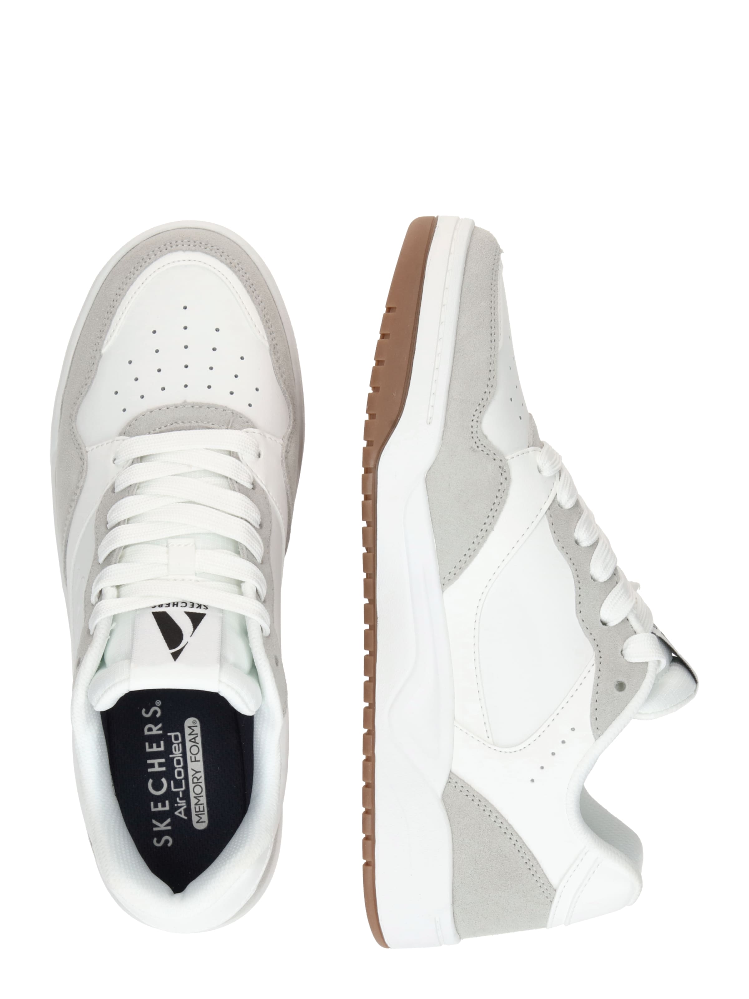 SKECHERS Ниски маратонки в бяло