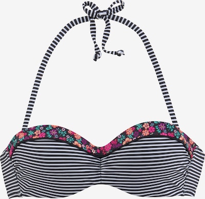 s.Oliver Bikini top in Mixed colours / Black / White, Item view