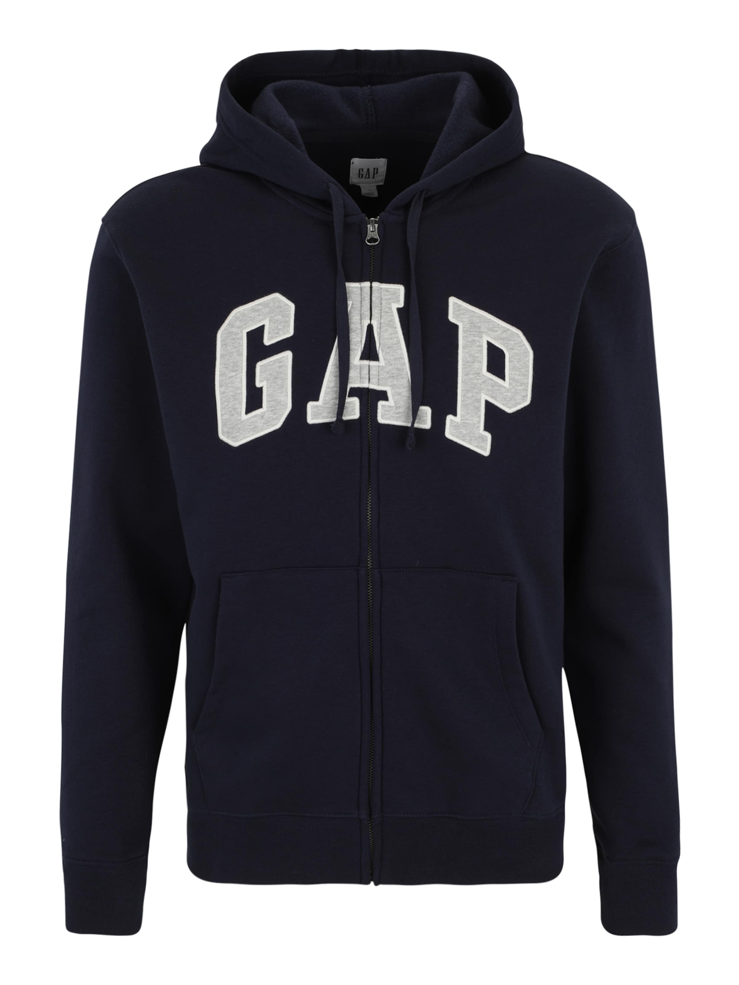 GAP - Casaco em moletão em azul: frente