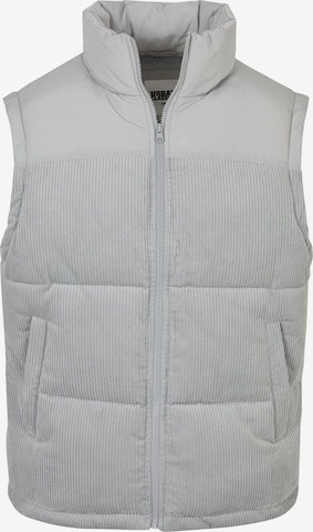 Urban Classics Vest in Grey: front