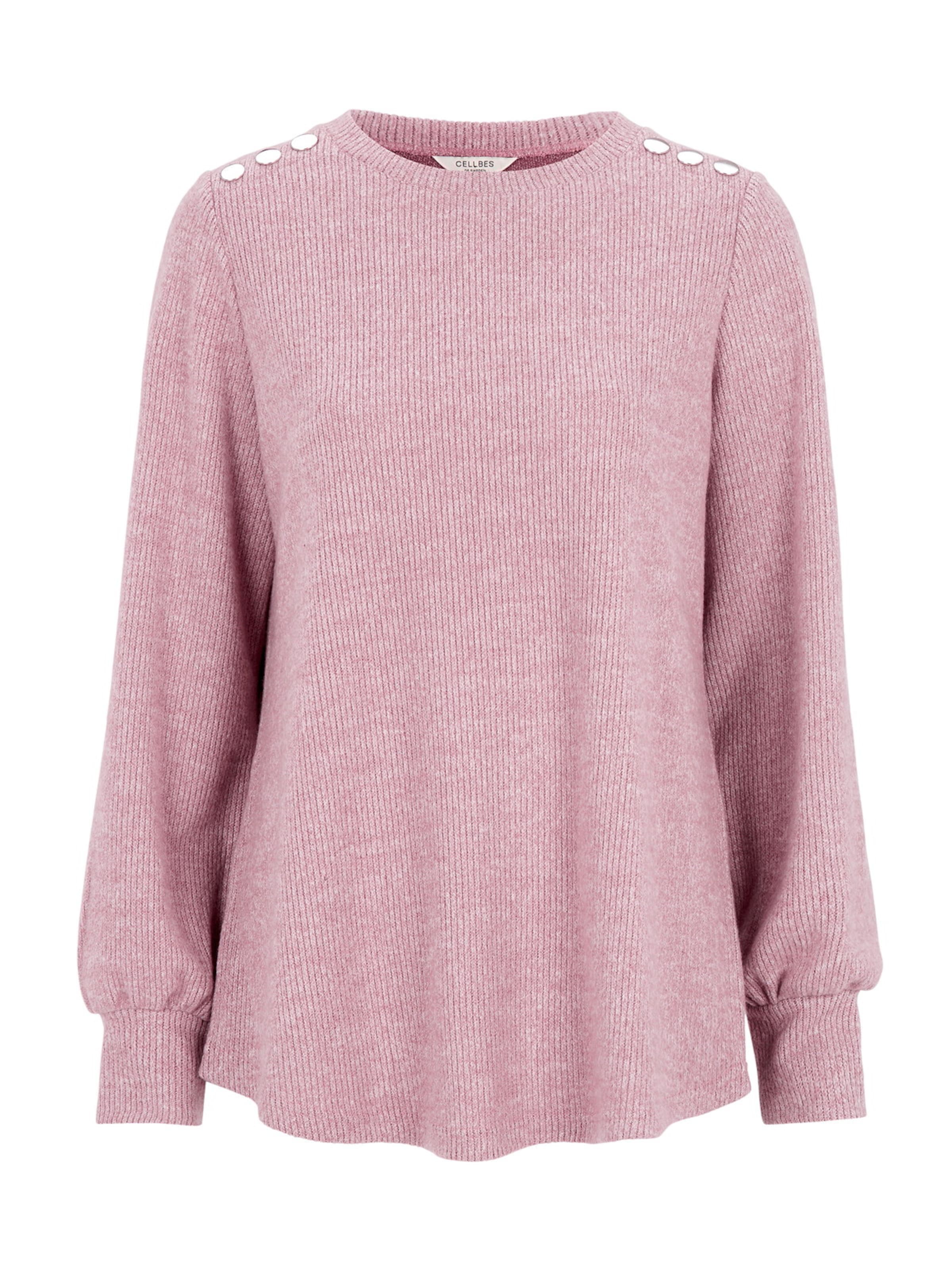 Cellbes of Sweden Trui in Roze: voorkant
