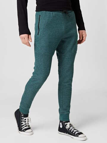 JACK & JONES Конический (Tapered) Штаны 'Will' в Зеленый: спереди