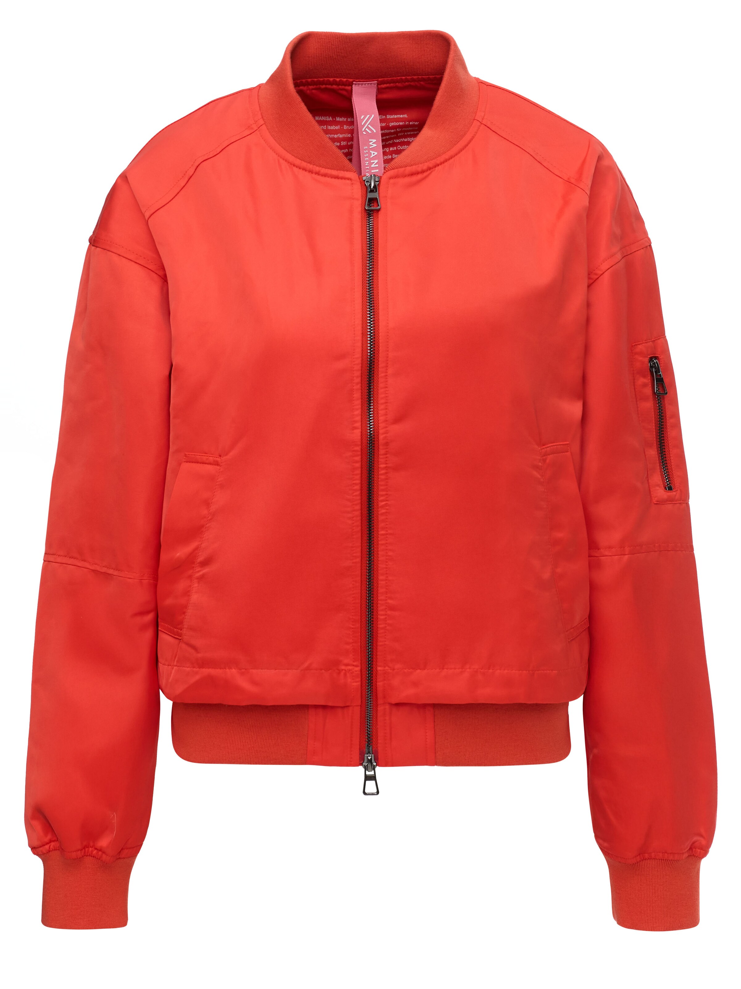 MANISA Between-season jacket 'Blouson' in Red: front