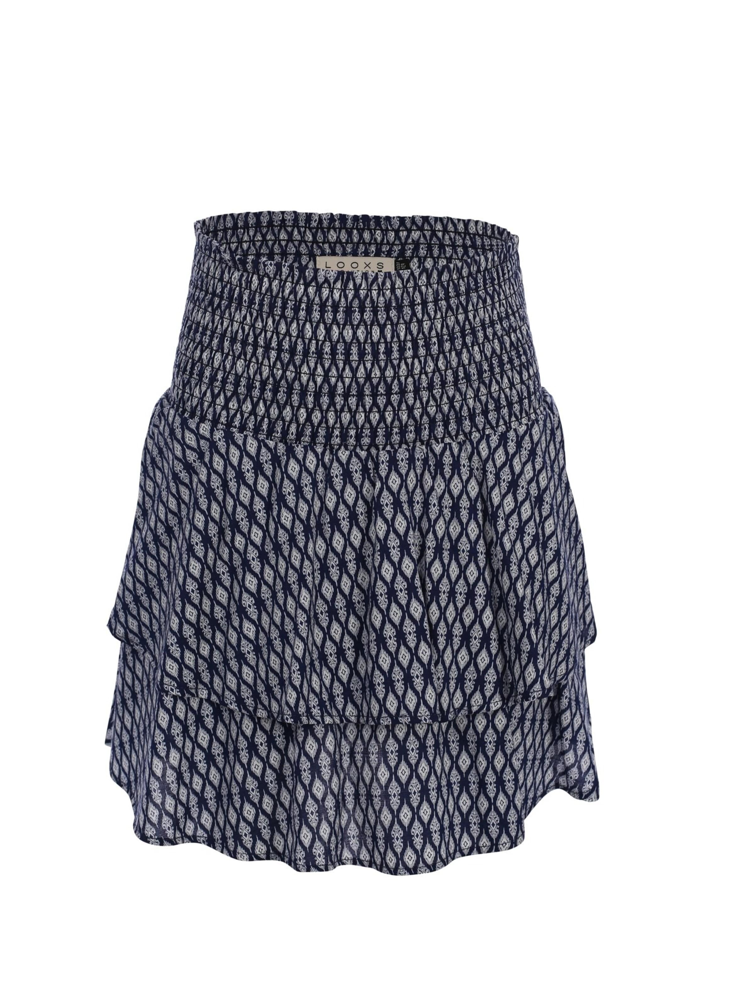 Jupe Looxs Revolution en bleu : devant