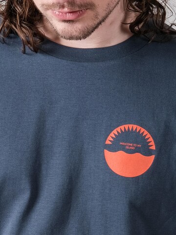 FANTASTIC REALITY STUDIOS Shirt 'WELCOME - Bio-Baumwolle'‌‌‌‌‌‌ in Blau