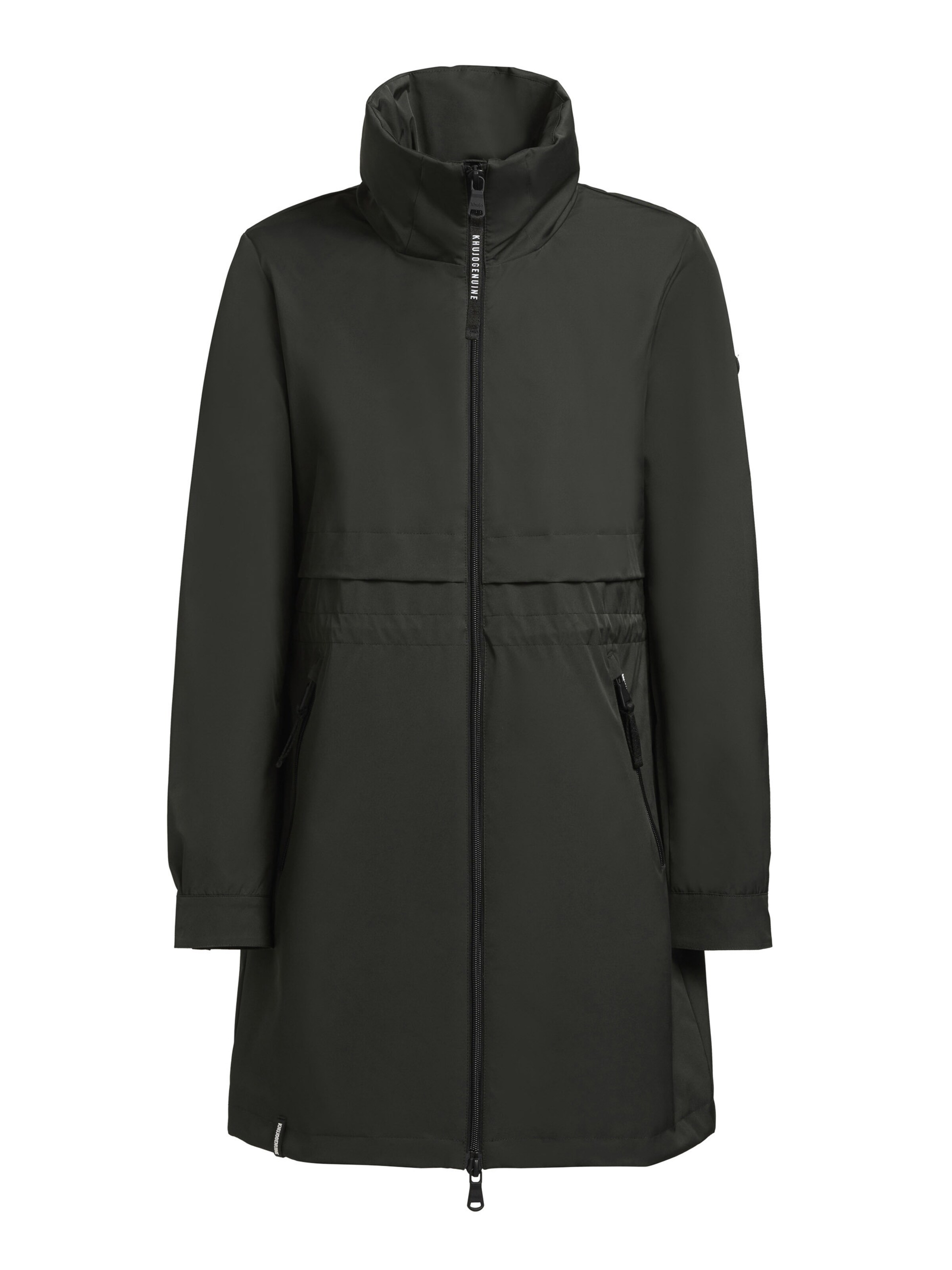 khujo Mantel ' NARIN ' in Grün: Vorderseite