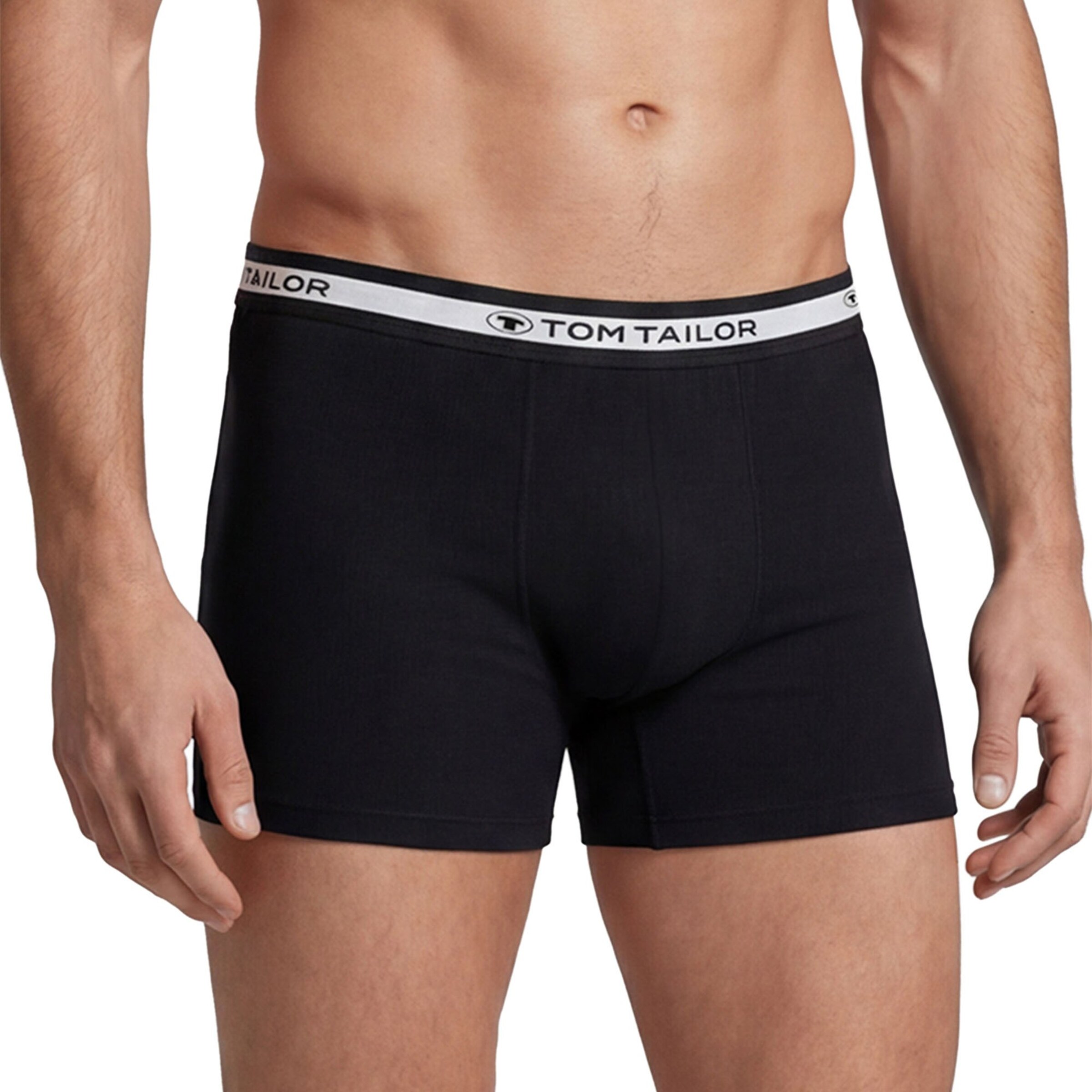 TOM TAILOR Boxer shorts in Black
