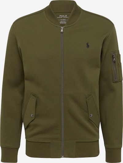 Polo Ralph Lauren Veste de survêtement en olive, Vue avec produit