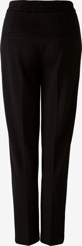 OUI Slimfit Pantalon 'FEYLIA' in Zwart