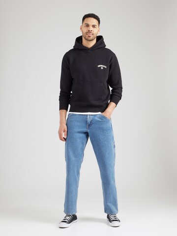 JACK & JONES Sweatshirt 'JWHSANTORINI' in Schwarz
