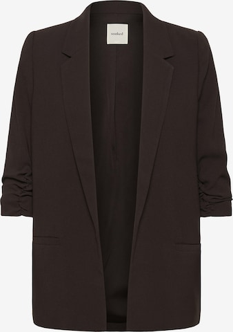 SOAKED IN LUXURY Blazer ' Shirley' i brun: forside