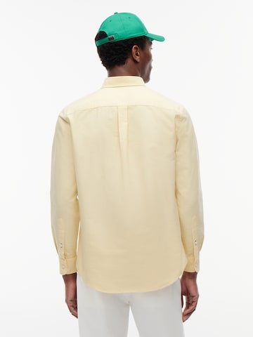 Coupe regular Chemise 'Heritage' TOMMY HILFIGER en jaune