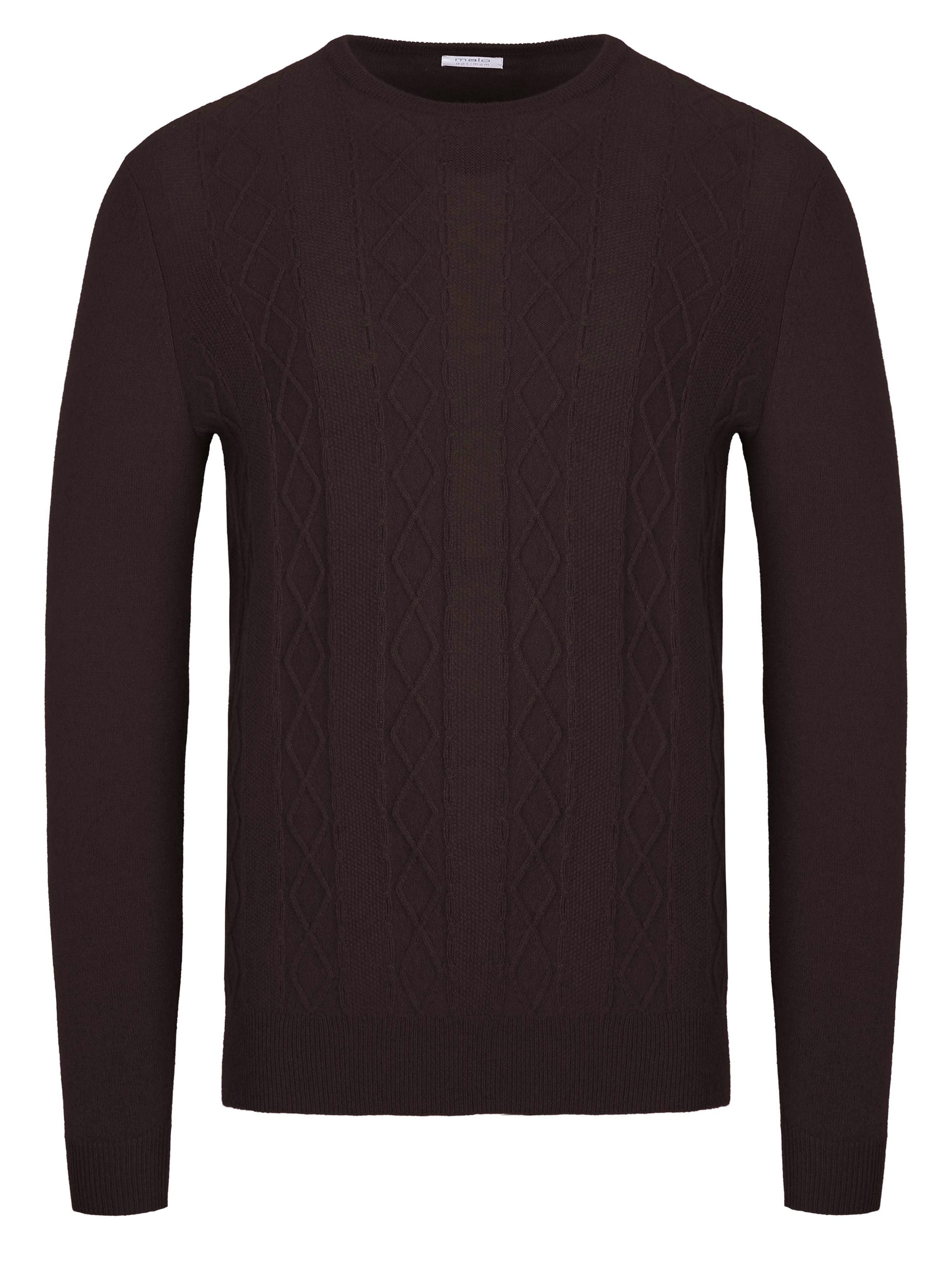 Malo Sweater in Brown: front