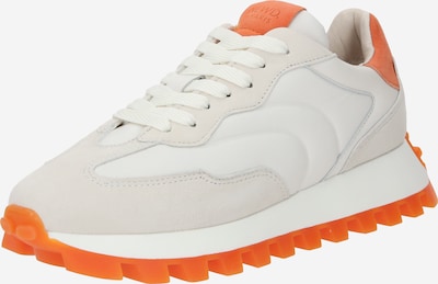 Sneaker bassa NEWD.Tamaris di colore crema / arancione / bianco, Visualizzazione prodotti