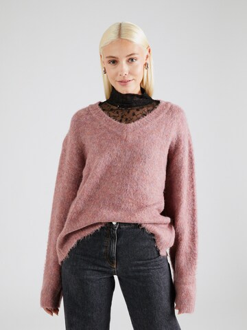 modström Sweater 'Kane' in Pink: front