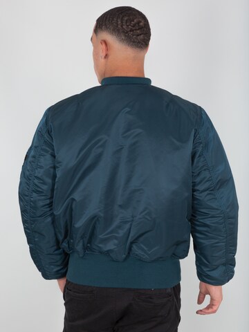 ALPHA INDUSTRIES Between-Season Jacket 'MA-1' in Blue