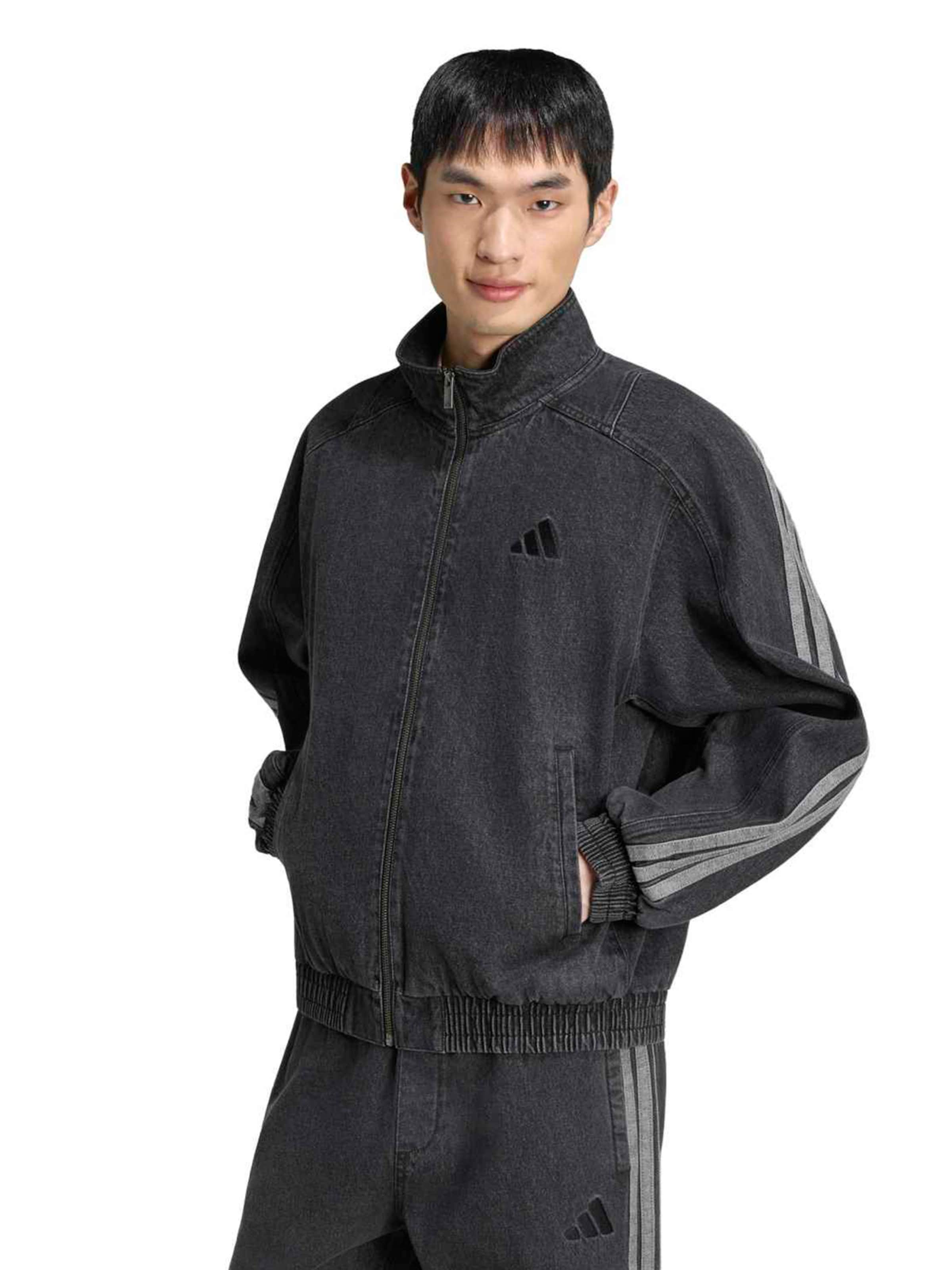 ADIDAS SPORTSWEAR Демисезонная куртка 'STA' в Черный: спереди