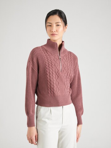 Pull-over 'DORITTA' ONLY en rose : devant