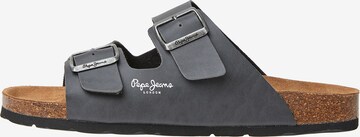 Pepe Jeans Pantolette 'Kansas' in Grau: predná strana