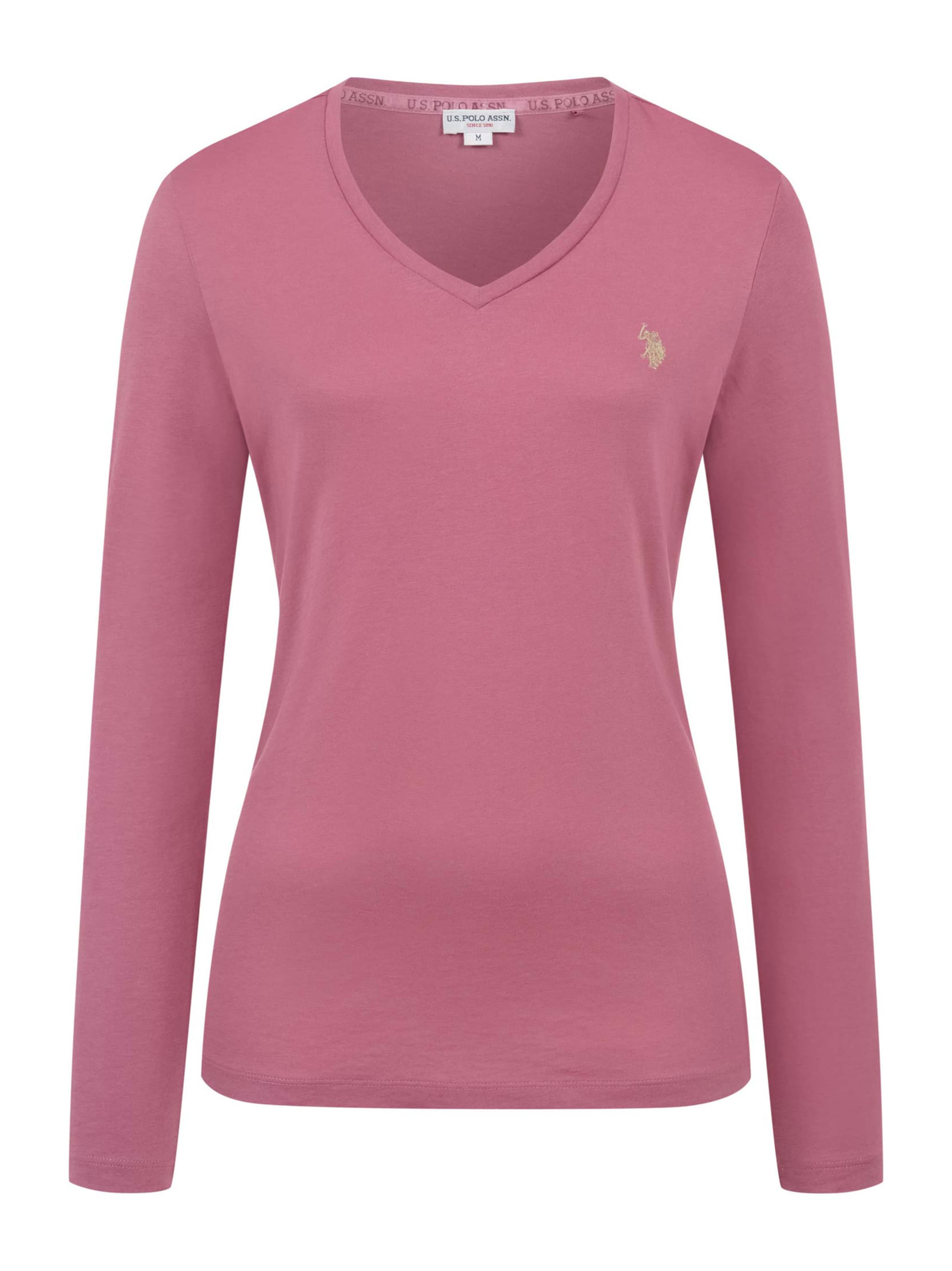 U.S. POLO ASSN. Shirt in Pink: front