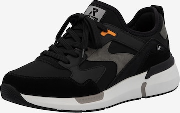 Rieker - Sapatilhas baixas 'U1403 ' em preto: frente