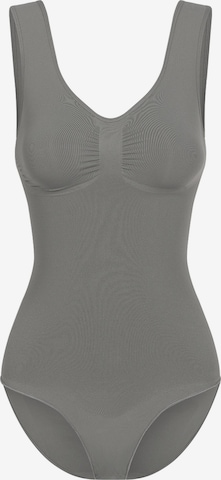 cfabBodi za oblikovanje 'Tank Bodysuit Sculpting Shapewear mit Slip' - siva boja: prednji dio