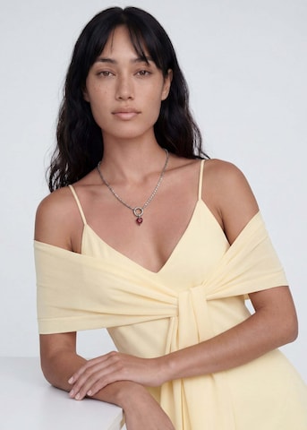 PURELEI - Colar 'Ressonance Charm' em prata: frente