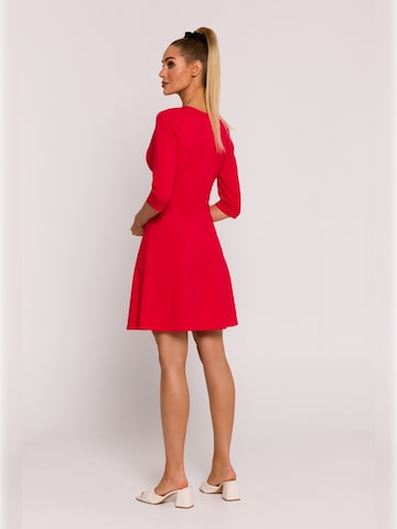 made of emotion - Vestido 'M786' en rojo