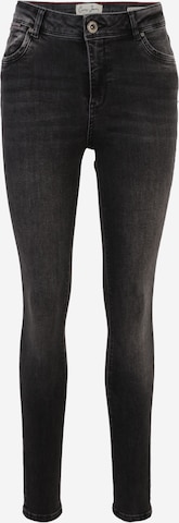Cars Jeans Skinny Farkut 'NANCY' värissä musta: etupuoli