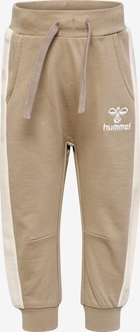 Hummel Tapered Pants 'Kris' in Grey: front