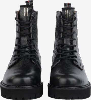 Crickit Lace-Up Ankle Boots 'Nord' in Black
