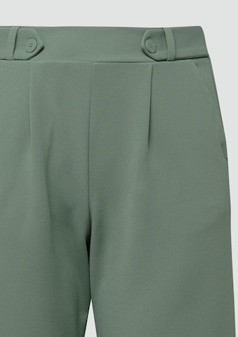 QS Wide leg Broek in Groen