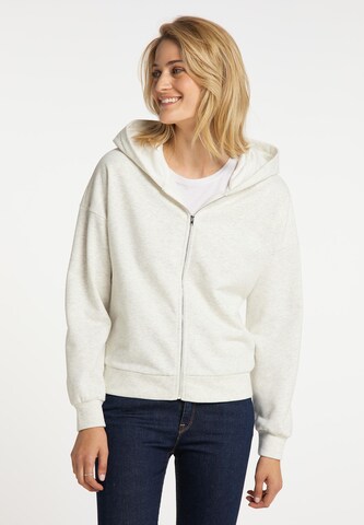 usha BLUE LABEL Sweat jacket in White: front