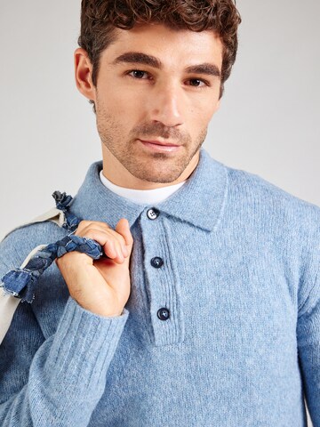 NN07 Pullover 'Lee' in Blau