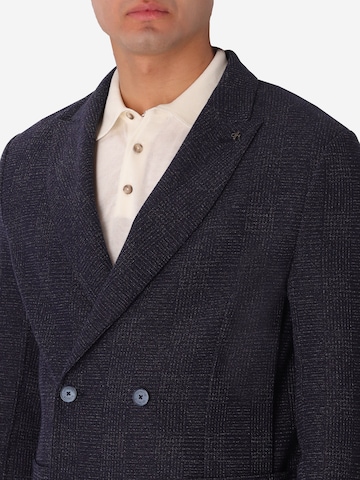 Distretto12 Regular fit Business-colbert 'Narciso' in Blauw