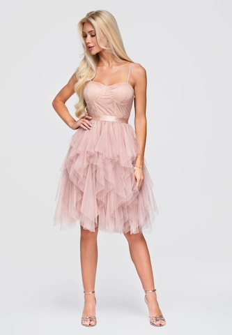 Ombre Cocktailjurk ' LA-OM-DLR398' in Roze