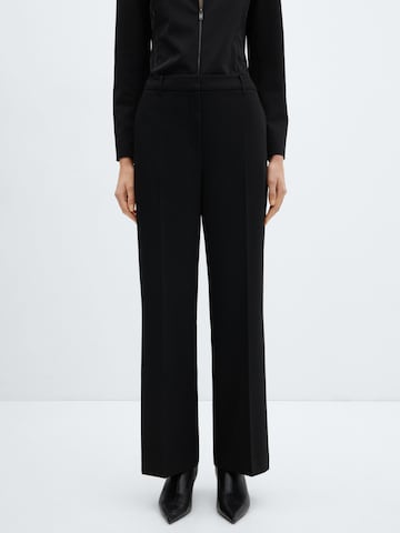 MANGO Loose fit Pleated Pants 'CARLOS' in Black