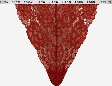 LSCN by LASCANA - Tanga em vermelho: frente