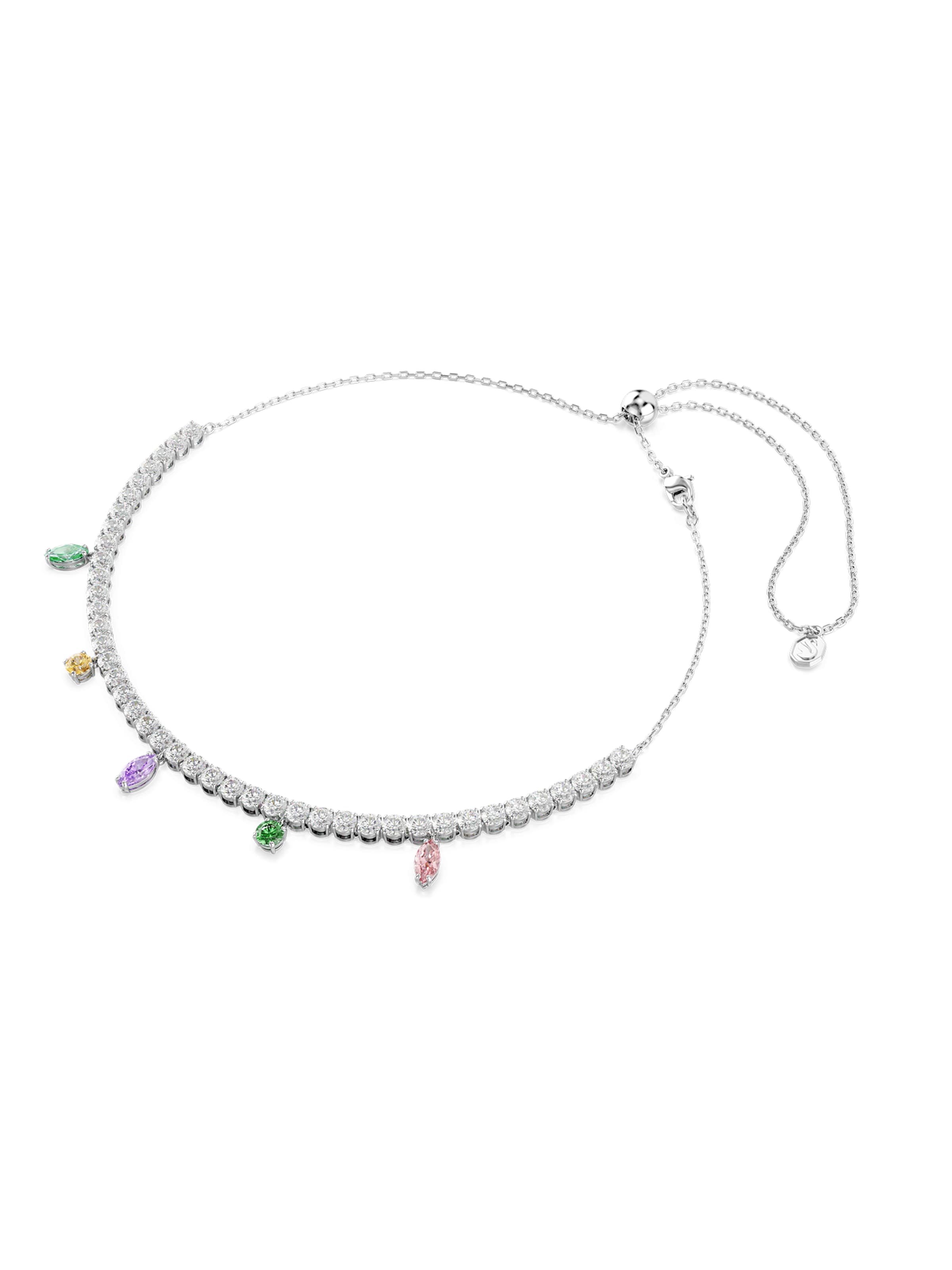 Swarovski Kette in Silber