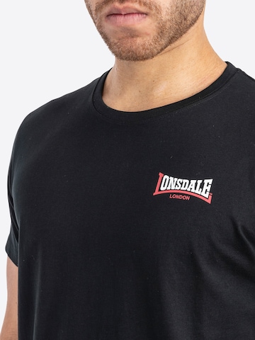 LONSDALE - Camiseta 'Dale' en negro