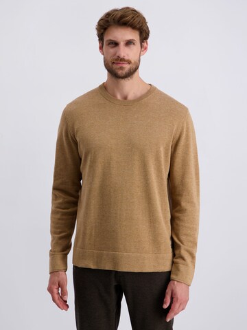 Pull-over PIERRE CARDIN en marron : devant