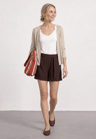 STREET ONE Strickjacke in Beige