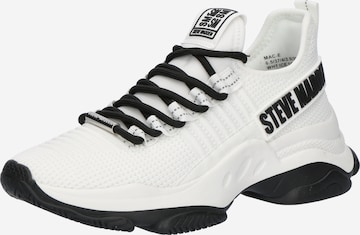 STEVE MADDEN Ниски маратонки 'MAC-E' в бяло: отпред