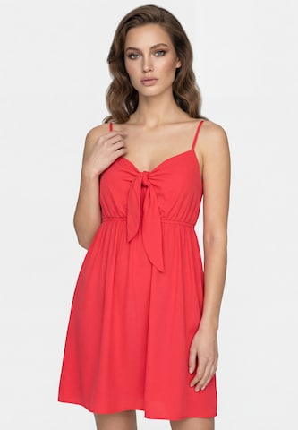 COBIE - Vestido 'Spring Summer' em vermelho: frente