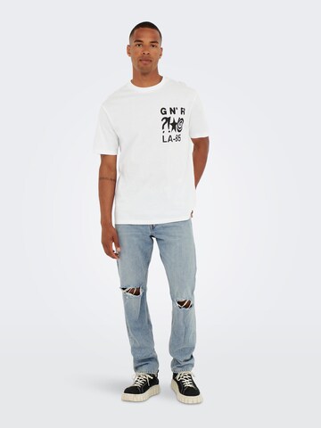 Only & Sons Loosefit Jeans 'Edge' i blå