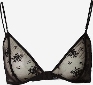 WEEKDAY Bra 'Zelda' in Black: front