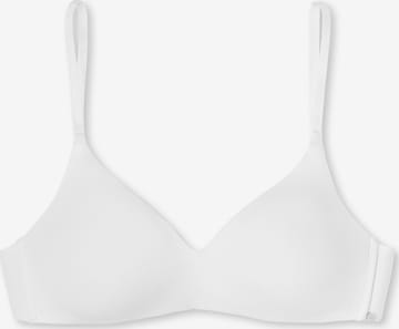 Invisible Soutien-gorge ' 95/5 ' SCHIESSER en blanc : devant