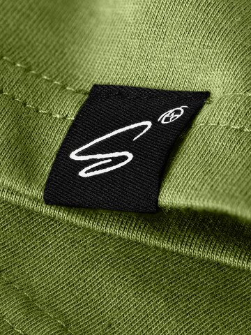 T-Shirt 'Look Up!' SPITZBUB en vert