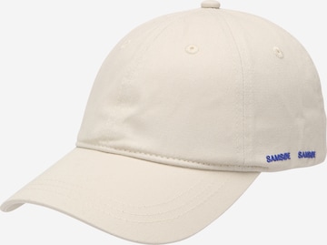 Samsøe Samsøe Cap 'Addie' in Beige: front